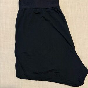 Tommy John Black Pajama Shorts